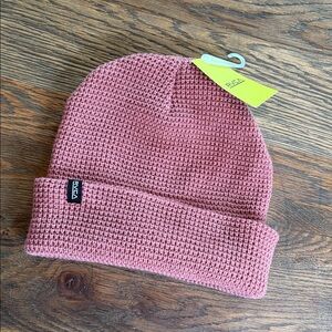 RVCA Pink Knit Beanie